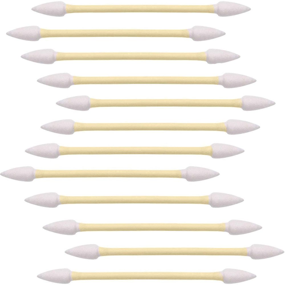 2400pcs Precision Tip Cotton Swabs for Makeup, Bamboo Sticks and Double Pointed