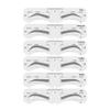KKPLZZ Plastic Eyebrow Mold, PEVA Soft Shaper DIY Model With Elastic Band, Assist Makeup Tools for Beginner view 2