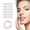 KKPLZZ Plastic Eyebrow Mold, PEVA Soft Shaper DIY Model With Elastic Band, Assist Makeup Tools for Beginner view 3