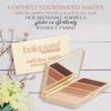 Bellapierre Natural Matte Eyeshadow Makeup Palette | Highly Pigmented, Long Lasting and Blendable | 4 Matte Shades | Hypoallergenic and Paraben-Free | Cruelty Free view 3
