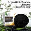 AICHUN BEAUTY Handmade Essence Soap Deep Cleaning Moisturizing Repair Oil Control Skincare 100ml (Argan Oil & Bamboo Charcoal) view 2