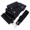 Beaupretty 1pc Black Hair Scissor Pouch for Hairdressers Waist and Shoulder Belt Tool Bag for Salon Equipment Scissors and Combs and Stylish Design view 1
