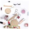 FOMIYES Travel Mirror Keychain Compact Mini Folding Mirror Handheld Cosmetic Accessory Round Double-Sided Keyring Craftsmanship view 4