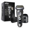 Braun Electric Razor for Men, Series 9 Pro 9465cc Wet & Dry Electric Foil Shaver with ProLift Beard Trimmer, Cleaning & Charging SmartCare Center, Head Shavers for Bald Men, Noble Metal view 1
