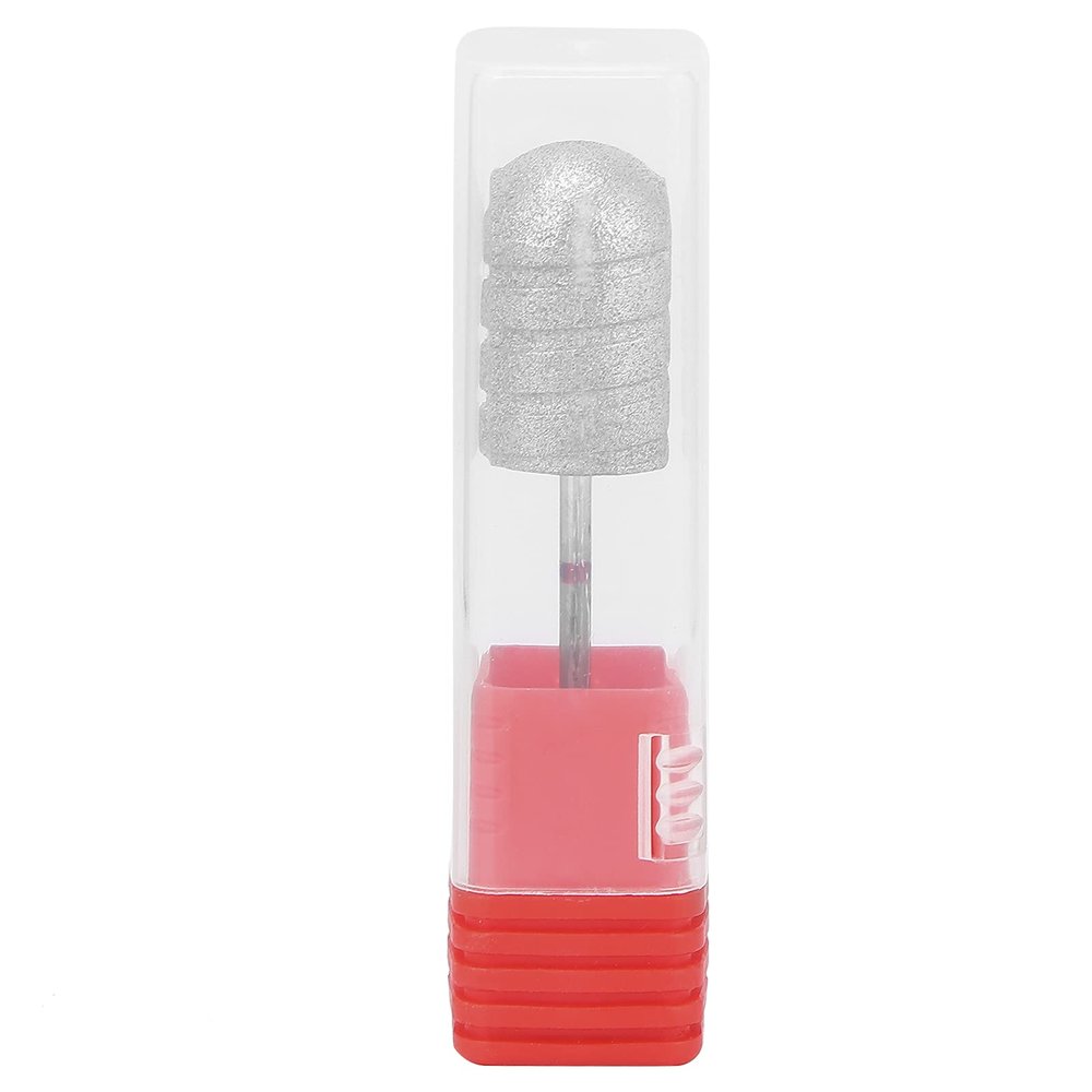 2.35mm Pedicure Nail Drill Bit, Stainless Steel Foot Dead Skin Removal, Polishing Head Accessories Tool(B3F)