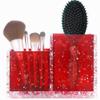 LUANT Vanity Countertop Accessory Oranizer, Holder for Makeup Brush and Teethbrush, Cotton Swabs Balls and Cosmetic Pads Storage, Gift for Mom, Teach, Wife and Girl Friend view 3