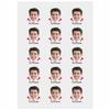 Custom The Groom Face Heart Temporary Tattoos Adult, Personalized Fake Tattoos for Funny Bachelorette Party, Temporary Tattoos for Women,15 tattoos in One Paper Design10 view 1