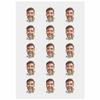 Custom The Groom Face Temporary Tattoos Adult, Personalized Fake Tattoos for Funny Bachelorette Party, Temporary Tattoos for Women,15 tattoos in One Paper view 1