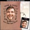 Custom Face Stickers Tattoos, Personalized Temporary Tattoos Fake Tattoos for Brithday, Funny Brithday Gifts for Bachelorette Party, 15 tattoos in One Paper, Upload Your Photo view 2