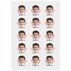 Custom The Groom Face Temporary Tattoos Adult, Personalized Fake Tattoos for Funny Bachelorette Party, Funny Temporary Tattoos for Women,15 tattoos in One Paper Design11 view 1