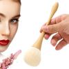 FILFEEL Nail Dust Brush, Nylon Hair Nail Cleaning Brushes, Blush Brush Makeup Tool, Nail Dusting Brush With Wooden Handle view 3
