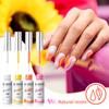 RARJSM Gel Liner Nail Art 24 Pieces 5ml Gel Art Liners for Nails Pink Red Green Yellow Silver Gold Glitter Summer Fall Nude Colors Painting Striping Gelpolish Thin Brush UV Soak off Curing Needed view 3