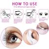 Flylin 100 Pairs Under Eye Pads, Eyelash Extension Gel Patches Hydrogel Eyes Patches Lint Free Eye Pads for Eyelash Extension Supplies view 3