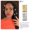 100pcs Hair Cuffs: Hair Beads for Braids - Loc Jewelry - Dreadlock Accessories - Braid Jewelry view 2