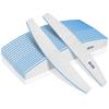 12 PCS Nail Files for Acrylic Nails, 80/80 Grit Nail File for Poly Nail Extension Gel Emery Boards Nail Files Doubled Sides Coarse Washable Nail File Manicure Tools for Home and Salon Use view 1