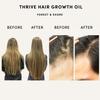 Forest & Shore Hair Growth Oil, 100% Natural, with Caffeine, Biotin, Castor , Argan & Rosemary, Effective Serum for Damaged Hair view 2