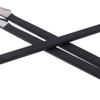 AKOAK 3 Pcs Stainless Steel Pedicure Knife Black Foot Scraper Toe Trimmer Hand Care File Callus Dead Skin Removal Scraper Professional Tool view 4