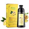 MADAME FIN MOKERU Ginger Black Hair Shampoo Magic 5 minutes natural black hair dye Component Healthier Smell More Fragrant Longer-Lasting Color view 1