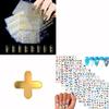 30 Sheets Gold Nail Art Stickers with 8 Sheets Butterfly Nail Art Stickers view 1