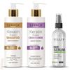 SEVAEN Keratin Smooth Shampoo & Conditioner & Serum | Professional, Smooth & Shine for Unisex, 550 ml view 1