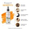 SEVAEN Keratin Smooth Shampoo & Conditioner & Serum | Professional, Smooth & Shine for Unisex, 550 ml view 4