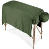 600 Thread Count 100% Egyptian Cotton 3-Piece Massage Table Spa Sheet Set (Moss Solid) view 1