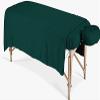 600 Thread Count 100% Egyptian Cotton 3-Piece Massage Table Spa Sheet Set (Teal Solid) view 1
