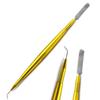 AAProTools Gold Eyelash Volume Eye Lash Lashes Lifting Lifter Perm Perming Separating Tool Steel Comb view 1