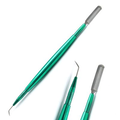 AAProTools Green Eyelash Volume Eye Lash Lashes Lifting Lifter Perm Perming Separating Tool Steel Comb