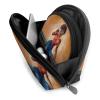 Dudietry Explosion Hair Girl3 Fashion Cosmetic Bags Portable Bag Clutch Pouch Beauty Case set Women Men Travel Purse with Zipper Handbag Organizer 2pcs view 4