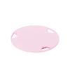 Boie USA Flat Body Scrubber - Soft Silicone-Like Exfoliating Shower Scrubber & Body Cleansing Brush - Stick-to-Wall Loofah Replacement - Antimicrobial Body Exfoliator for All Skin Types (Pink) view 2