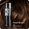 BOLDIFY Hair Fibers (56g) - Fill In Thinning and Fine Hair for an Instantly Fuller, Thicker Look - 14 Shades for Women & Men - Hazel Brown view 2