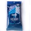 Easy Shower Disposable Body Razor for Men (10 Pack) - Sensitive Body Razors/Blades (Blue) view 1