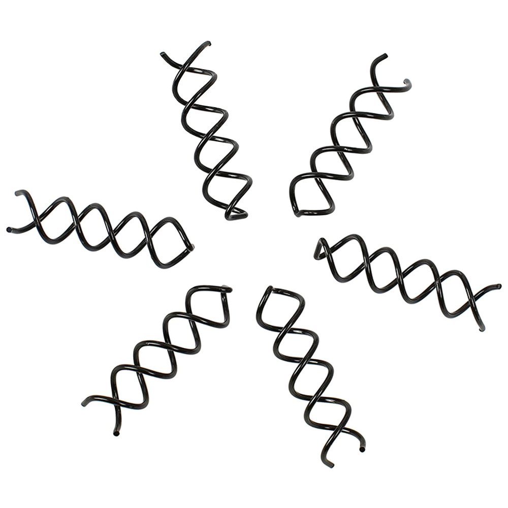 10 pcs Simple Style Spiral Twist Bud Head Tool Mini Spin Pins Hair Styler (30)