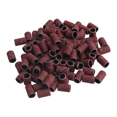 Uonlytech Sanding Bands Nail Drill 200pcs Fine Sanding Bands Nail Tech Manicure Grinding Head