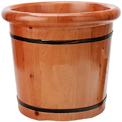 14.2 inch footbath footbath cedar wood sauna art footbath can soak and massage the feet to improve sleep