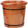 14.2 inch footbath footbath cedar wood sauna art footbath can soak and massage the feet to improve sleep view 1
