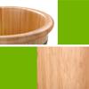 14.6in Foot Basin Feet Soaking Tub Cedar Wood Sauna Foot Spa Can Soak Massage Feet to Improve Sleep view 4