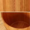 15.7in Foot Basin Feet Soaking Tub Oak Sauna Foot Tub Can Soak Massage Feet to Improve Sleep view 4