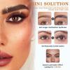 Lomansa Lash Lift and Black Kit, Instant Fuller Eyelash Lift Brow Lamination Kit with Black Colors, Fast Quick Lifting and Voluminous Coloring, Achieve Salon-Quality Results view 2