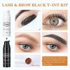 Lomansa Lash Lift and Black Kit, Instant Fuller Eyelash Lift Brow Lamination Kit with Black Colors, Fast Quick Lifting and Voluminous Coloring, Achieve Salon-Quality Results view 4