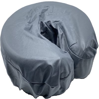 Therapists Choice Waterproof Face Cradle Cover, Re-Usable and Machine Washable, 4pcs per Package. (Gray)