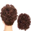Synthetic Hair Chignon Pieces Big Bun Chignon Two Comb Clips On Chignon Hairpiece Hair Extension Bun For Women Q1 33 view 1