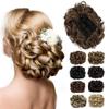 Synthetic Hair Chignon Pieces Big Bun Chignon Two Comb Clips On Chignon Hairpiece Hair Extension Bun For Women Q1 33 view 3