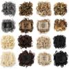 Synthetic Hair Chignon Pieces Big Bun Chignon Two Comb Clips On Chignon Hairpiece Hair Extension Bun For Women Q1 33 view 4