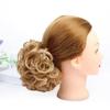 Elastic Net With Combs Curly Chignon Updo Cover Ponytail High Temperature Fiber Synthetic Black Brown Color Fake Hair Bun 2 view 4