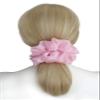 38 Colors Available, Big Scrunchies for Hair, Soft Cheer Chiffon large Ponytail Holder, Cute Birthday Gift for Women Girl Teen, Holiday Accessory (Baby Pink) view 2