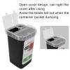 Disposal Containers Disposal Blade Container Barbershop Hair Salon Shaving Knife Blade Disposal Collect Box Approved for Home and Professional use(Black) view 3