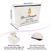 Sfodiary Pineapple Lovers Gifts Makeup Bag Inspirational Birthday Gift for Daughter Pineapple Gifts for Women Teens Encouragement Gift for Her Motivational Graduation Gifts Travel Cosmetic Pouch view 2
