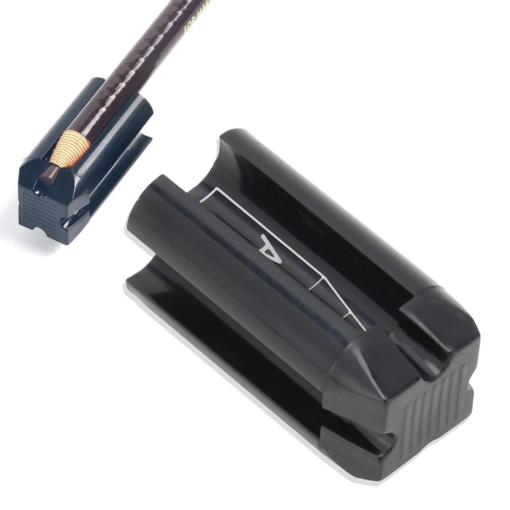 Eyebrow Pencil Sharpener, 4 in 1 Eyebrow Makeup Sharpening Tool DuckbillShape Sharpener for Lip Liner, Eyebrow, and Pencils